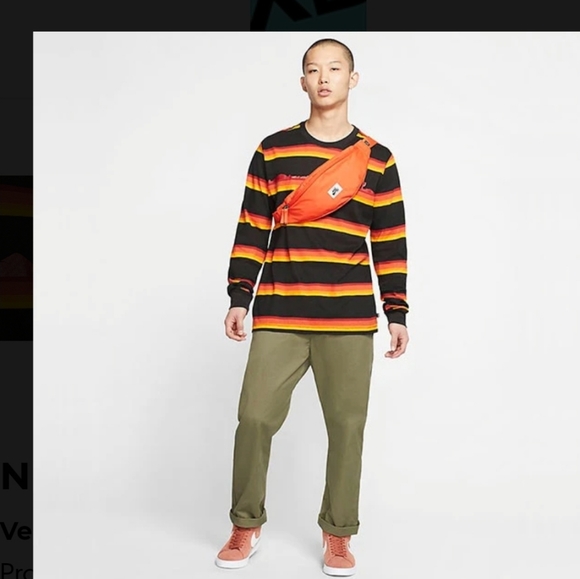 Nike SB Longsleeve Striped Tee - Picture 5 of 7